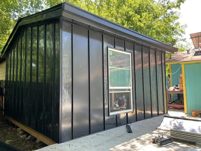 Black standing seam metal wall panels for Roof Inspection in Laguna Woods